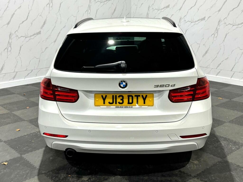 BMW 3 Series 2.0 320D Ed Efficientdynamics Touring Euro 5 White #3