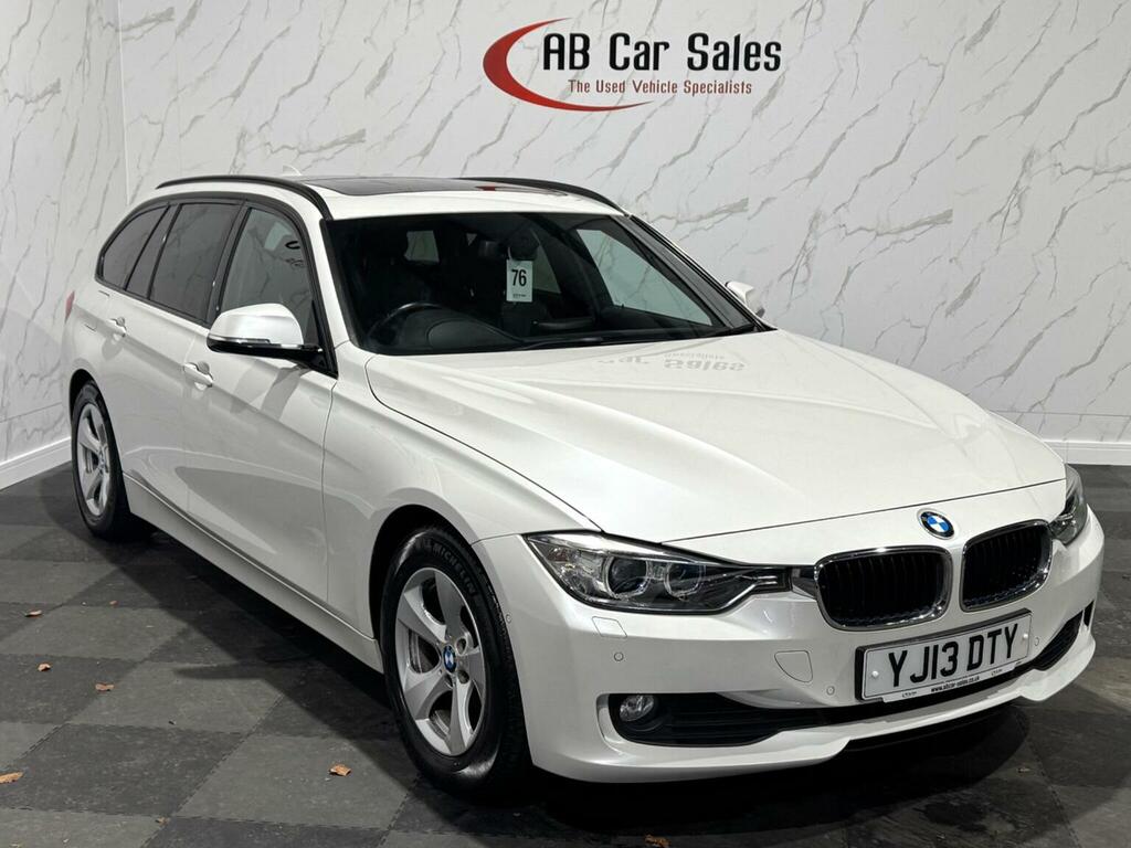 BMW 3 Series 2.0 320D Ed Efficientdynamics Touring Euro 5 White #5