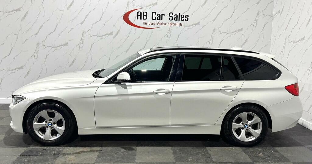 BMW 3 Series 2.0 320D Ed Efficientdynamics Touring Euro 5 White #4