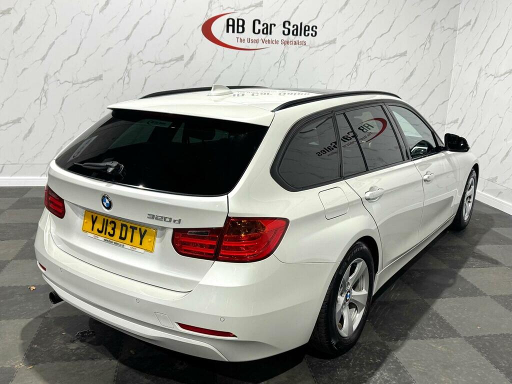 BMW 3 Series 2.0 320D Ed Efficientdynamics Touring Euro 5 White #6