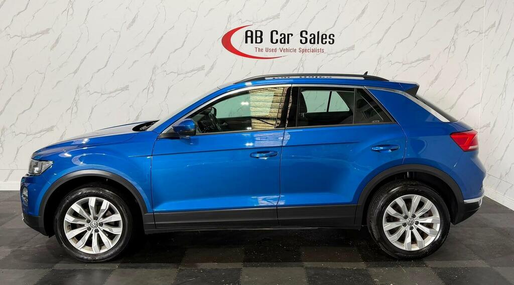Volkswagen T-Roc 1.5 Tsi Evo Se Euro 6 Ss Blue #4