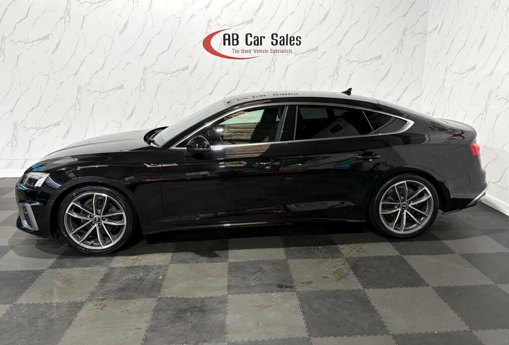 Audi A5 2.0 Tdi 35 S Line Sportback S Tronic Euro 6 Ss Black #4