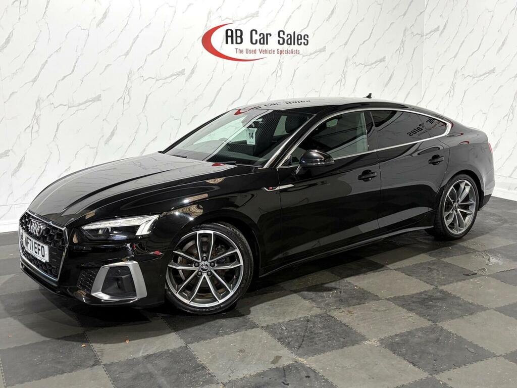 Audi A5 2.0 Tdi 35 S Line Sportback S Tronic Euro 6 Ss Black