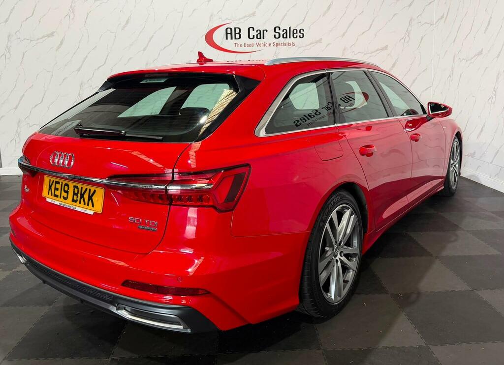 Audi A6 Avant A6 S Line 55 Tfsi Quattro S-a White #9
