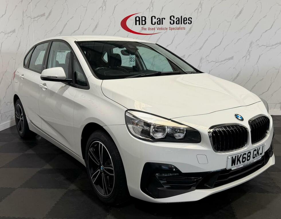 BMW 2 Series Active Tourer 2.0 218D Sport Euro 6 Ss White #6