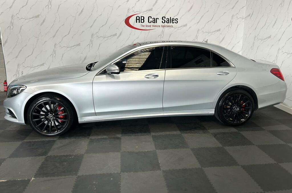 Mercedes-Benz S Class 3.0 S350ld V6 Amg Line Premium Plus G-tronic Eu Silver #4