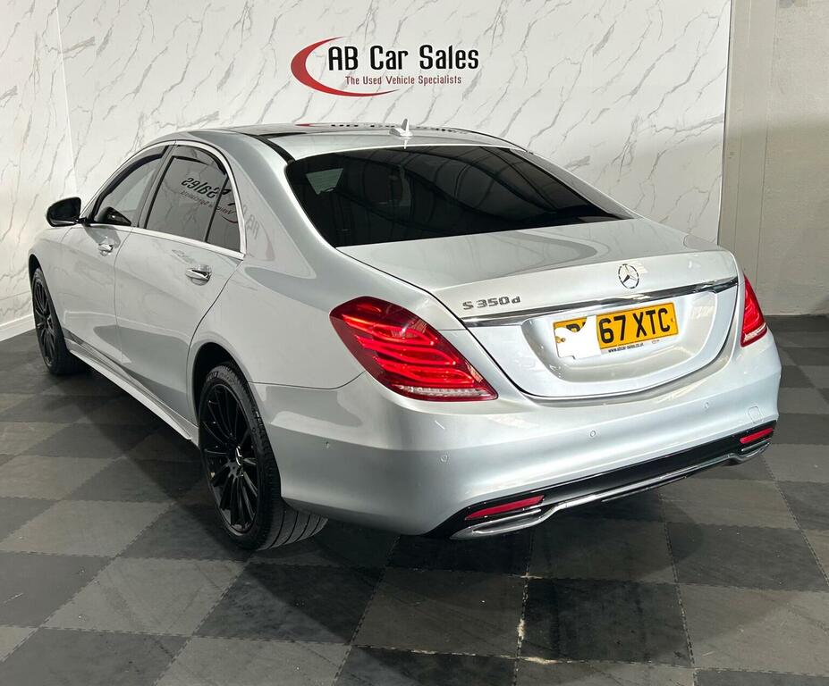 Mercedes-Benz S Class 3.0 S350ld V6 Amg Line Premium Plus G-tronic Eu Silver #6
