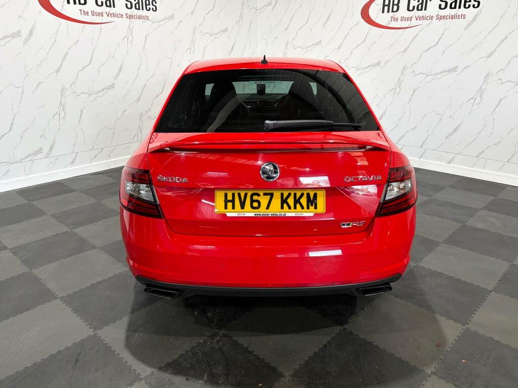 Skoda Octavia 2.0 Tsi Vrs Euro 6 Ss Red #3