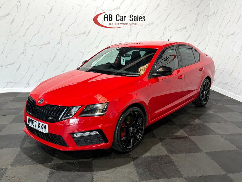 Skoda Octavia 2.0 Tsi Vrs Euro 6 Ss Red #5