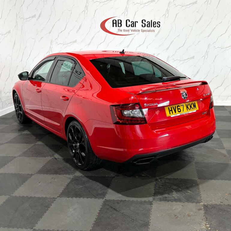 Skoda Octavia 2.0 Tsi Vrs Euro 6 Ss Red #6
