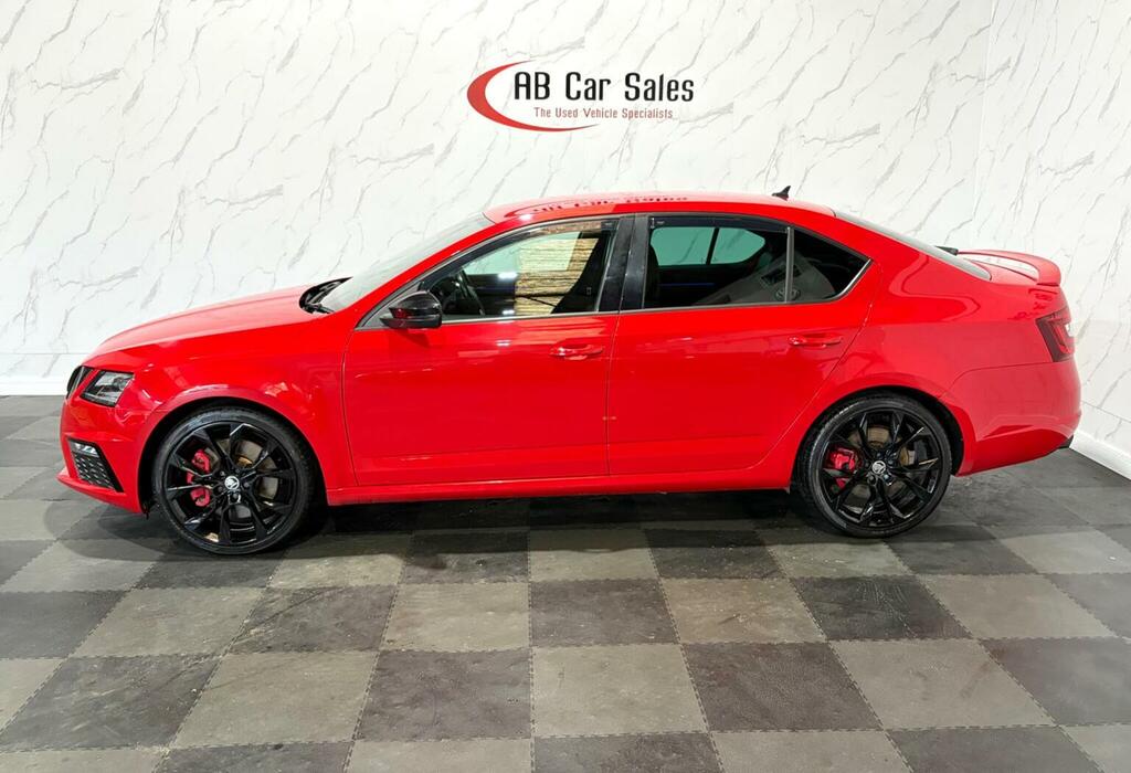 Skoda Octavia 2.0 Tsi Vrs Euro 6 Ss Red #4