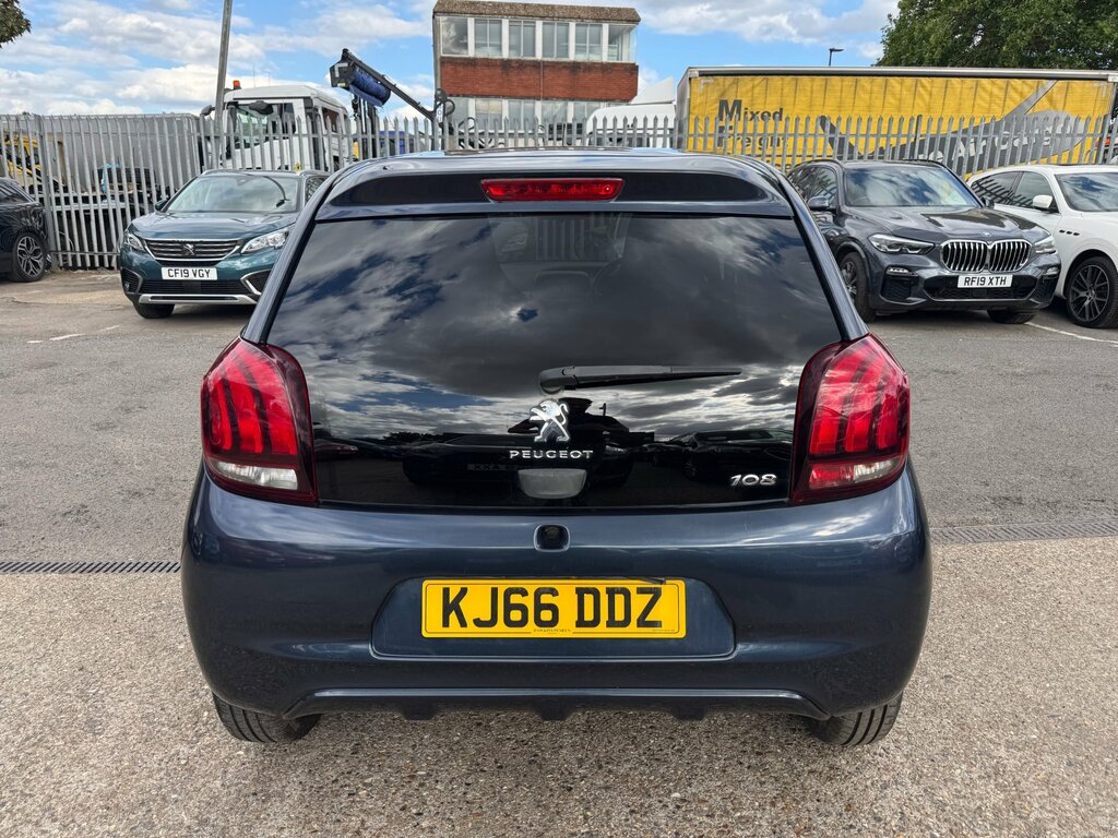 Peugeot 108 1.2 Puretech Allure Euro 6 Yellow #10