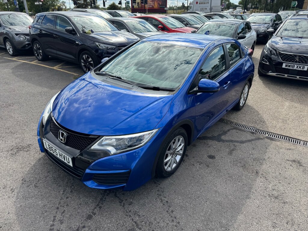 Honda Civic 1.4 I-vtec S Hatchback Euro 6 S Blue #5