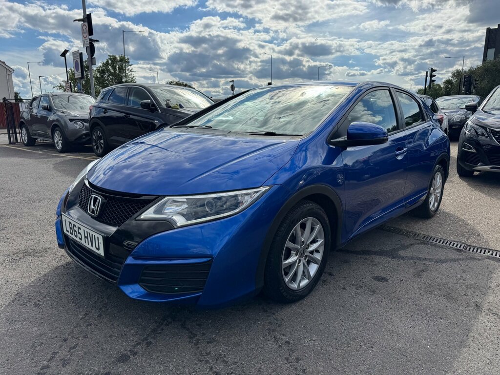 Honda Civic 1.4 I-vtec S Hatchback Euro 6 S Blue #6