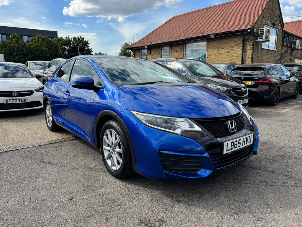 Honda Civic 1.4 I-vtec S Hatchback Euro 6 S Blue #2