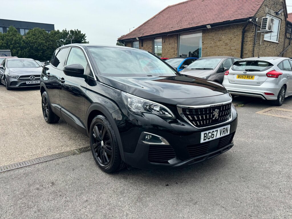 Peugeot 3008 1.2 Puretech Active Suv Euro 6 Black #4