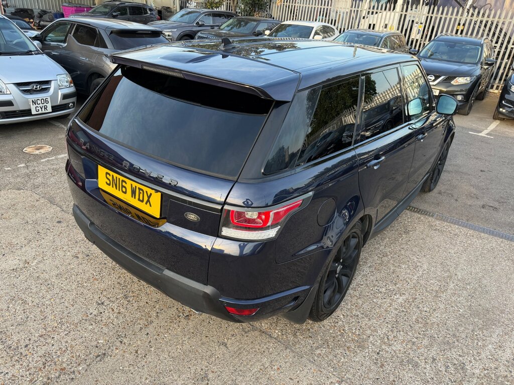 Land Rover Range Rover Sport 4X4 3.0 Sd V6 Hse Dynamic 4Wd Euro 6 Ss Black #9