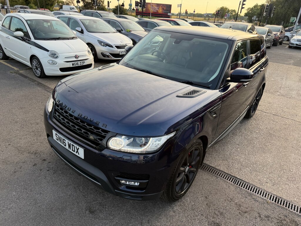 Land Rover Range Rover Sport 3.0 Sd V6 Hse Suv 4Wd Euro 6 Ss Blue #4