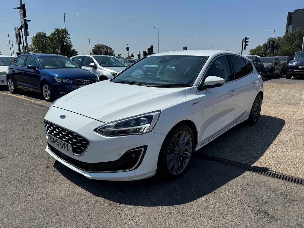Ford Focus 1.0T Ecoboost Vignale Hatchback Eu DA19UVX White #2