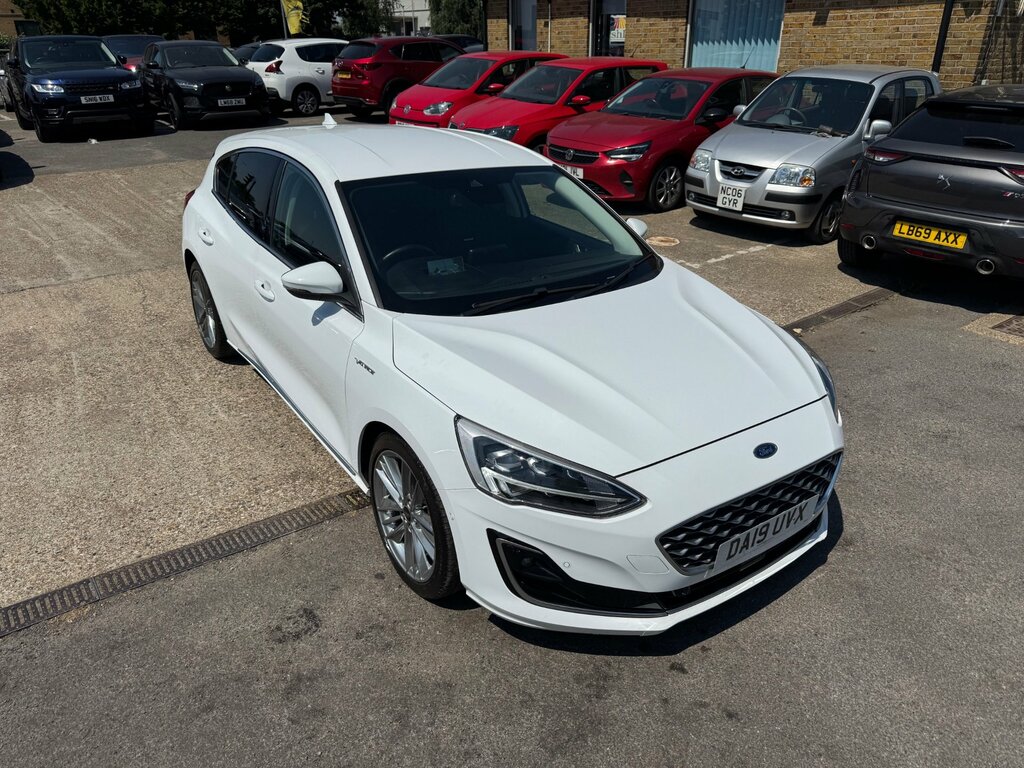 Ford Focus 1.0T Ecoboost Vignale Hatchback Eu DA19UVX White #5