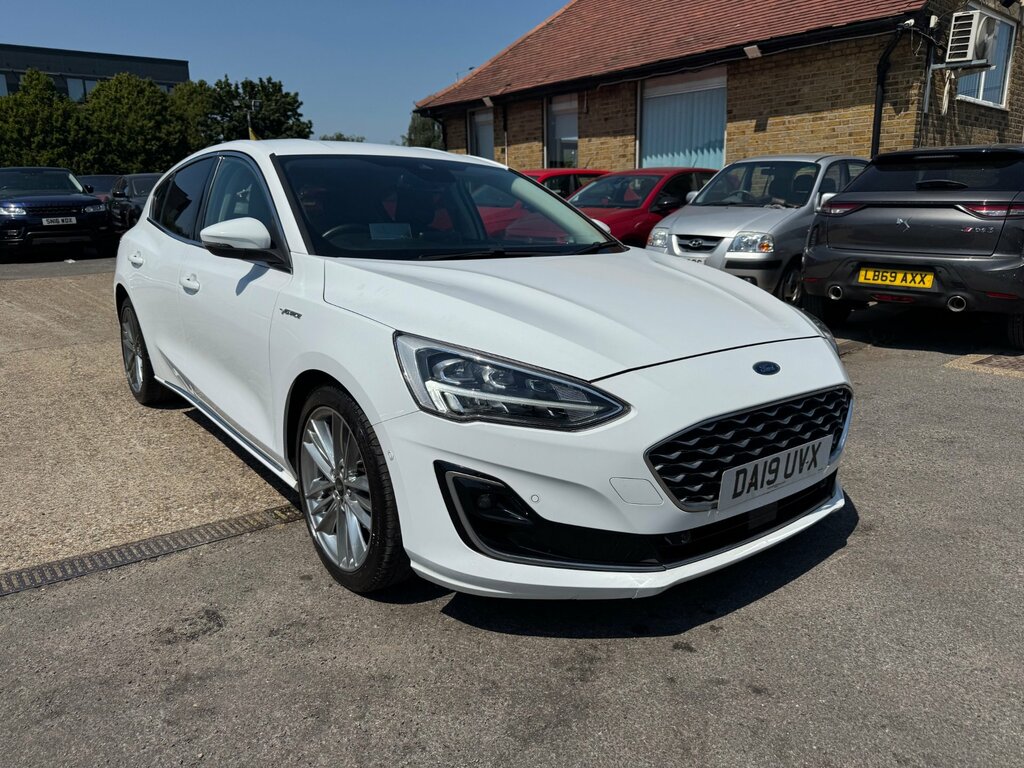 Ford Focus 1.0T Ecoboost Vignale Hatchback Eu DA19UVX White #4