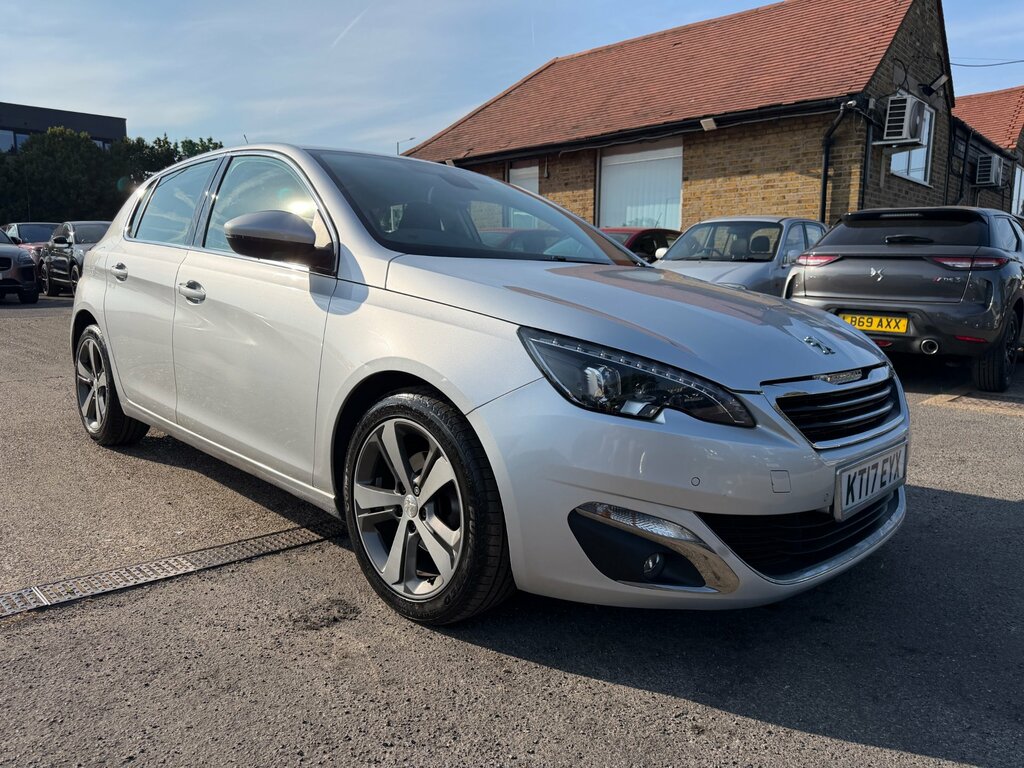 Peugeot 308 1.2 Puretech Allure Hatchback Eat Euro Silver #3