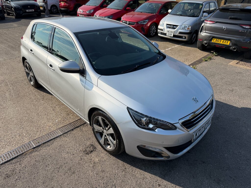 Peugeot 308 1.2 Puretech Allure Hatchback Eat Euro Silver #2
