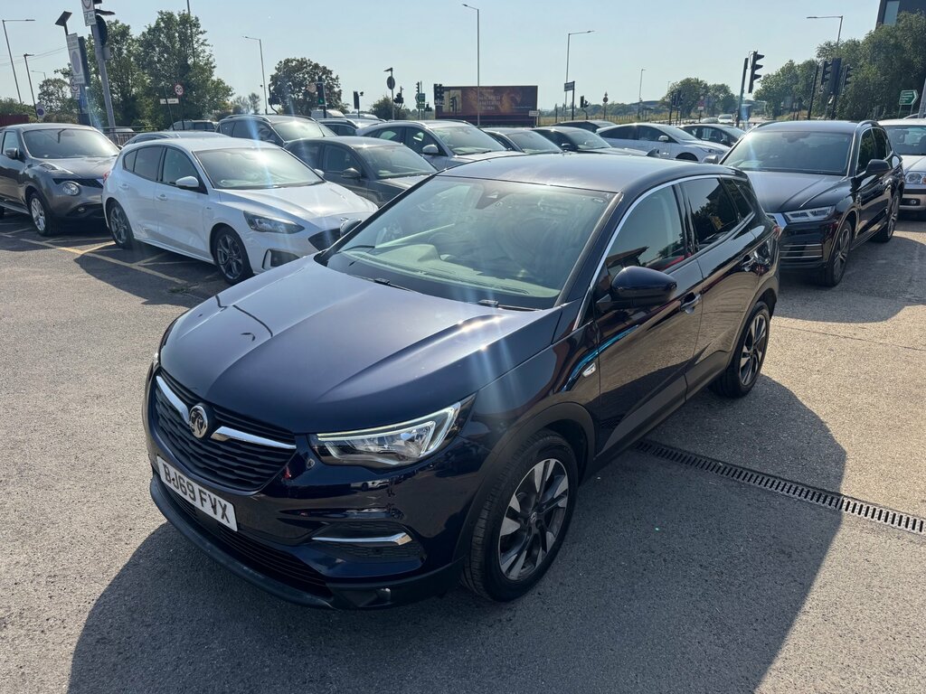 Vauxhall Grandland X 1.2 Turbo Gpf Sport Nav Suv Euro 6 Blue