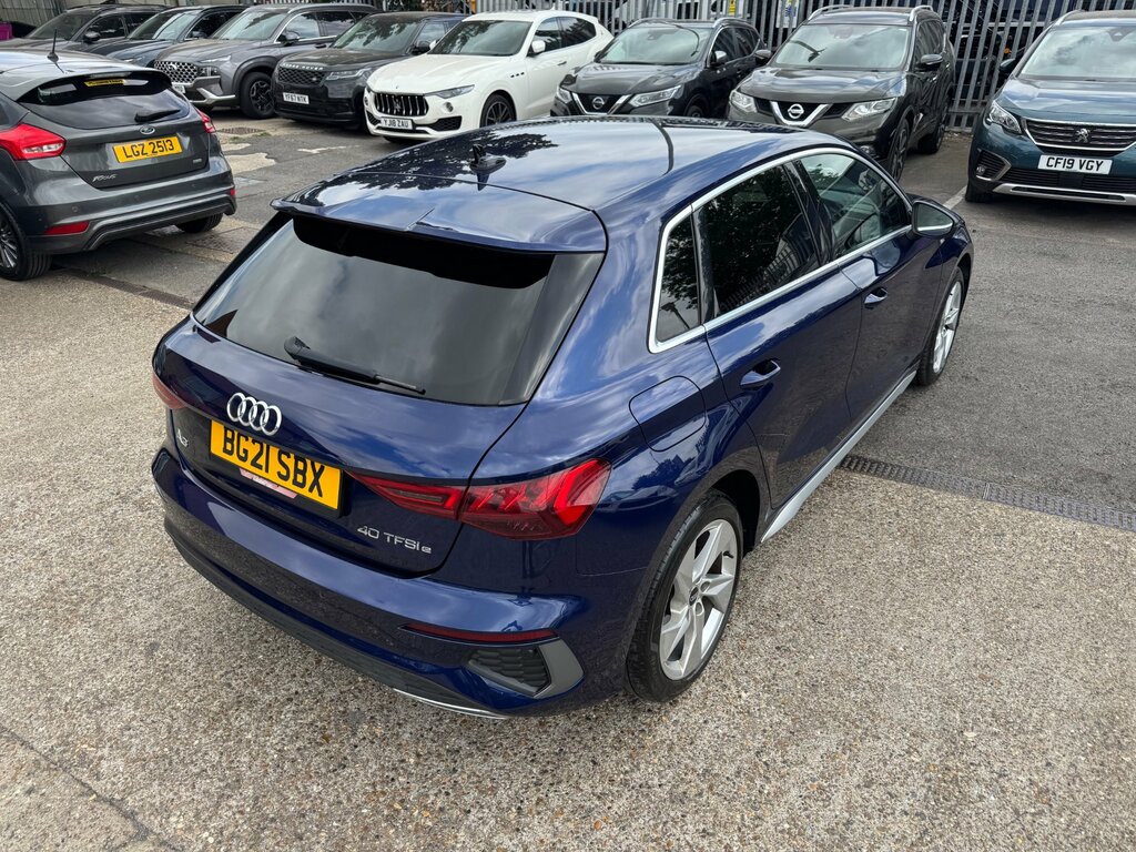 Audi A3 1.4 Tfsie 40 S Line Sportback Plug-in H Blue #5