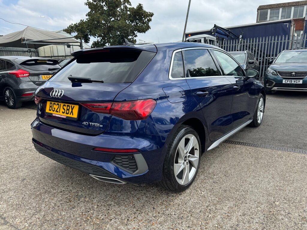 Audi A3 1.4 Tfsie 40 S Line Sportback Plug-in H Blue #6