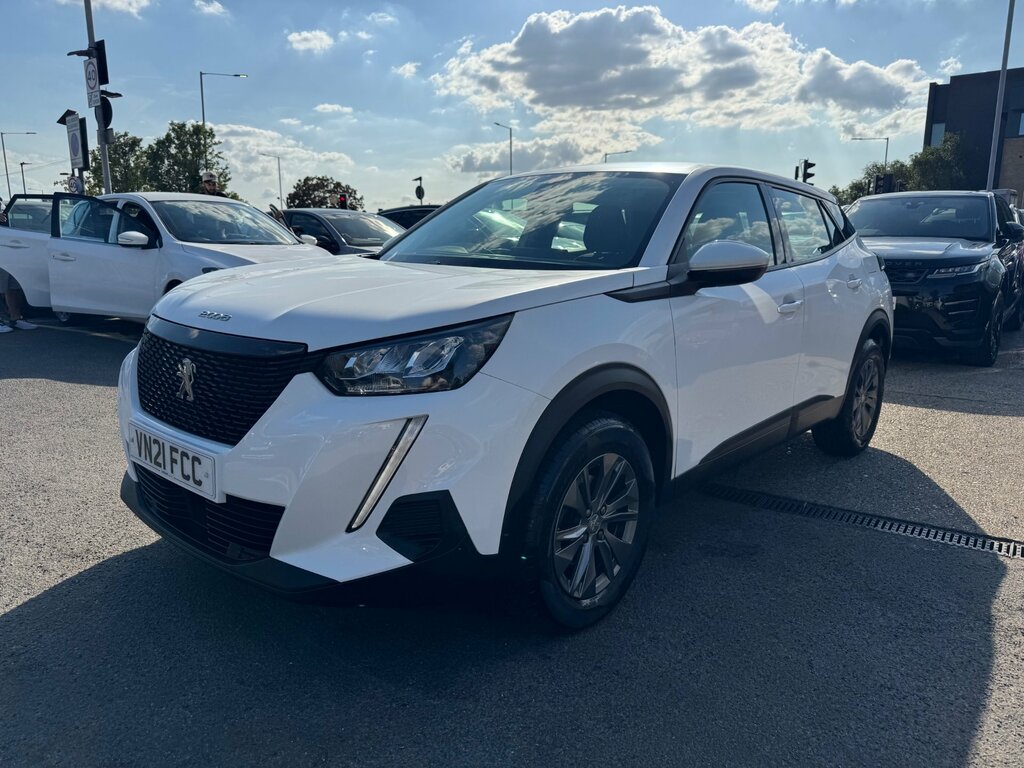 Peugeot 2008 1.2 Puretech Active Suv Eat Euro 6 Ss White #4