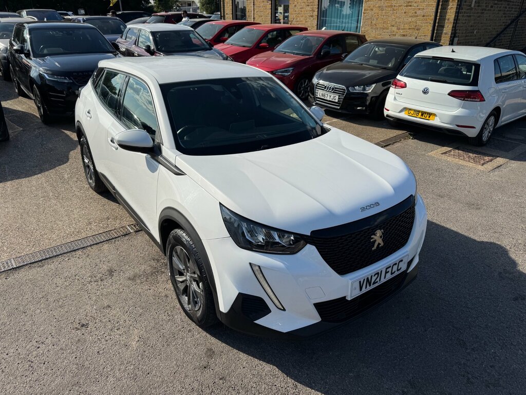 Peugeot 2008 1.2 Puretech Active Suv Eat Euro 6 Ss White