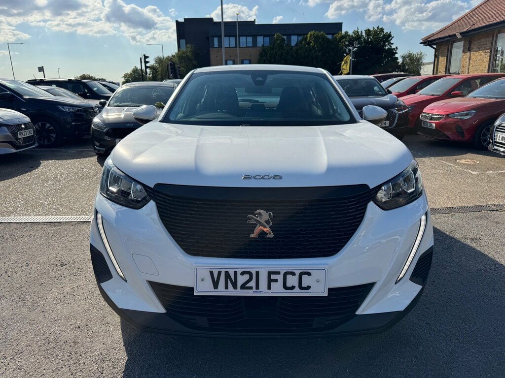 Peugeot 2008 1.2 Puretech Active Suv Eat Euro 6 Ss White #6