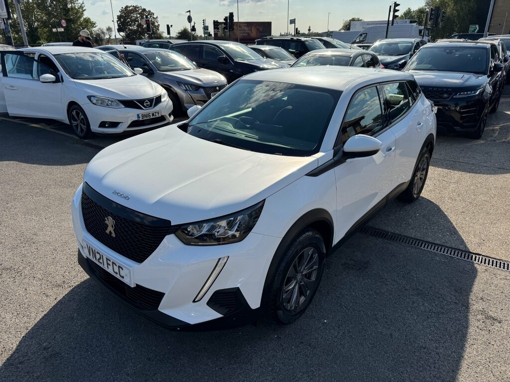 Peugeot 2008 1.2 Puretech Active Suv Eat Euro 6 Ss White #5