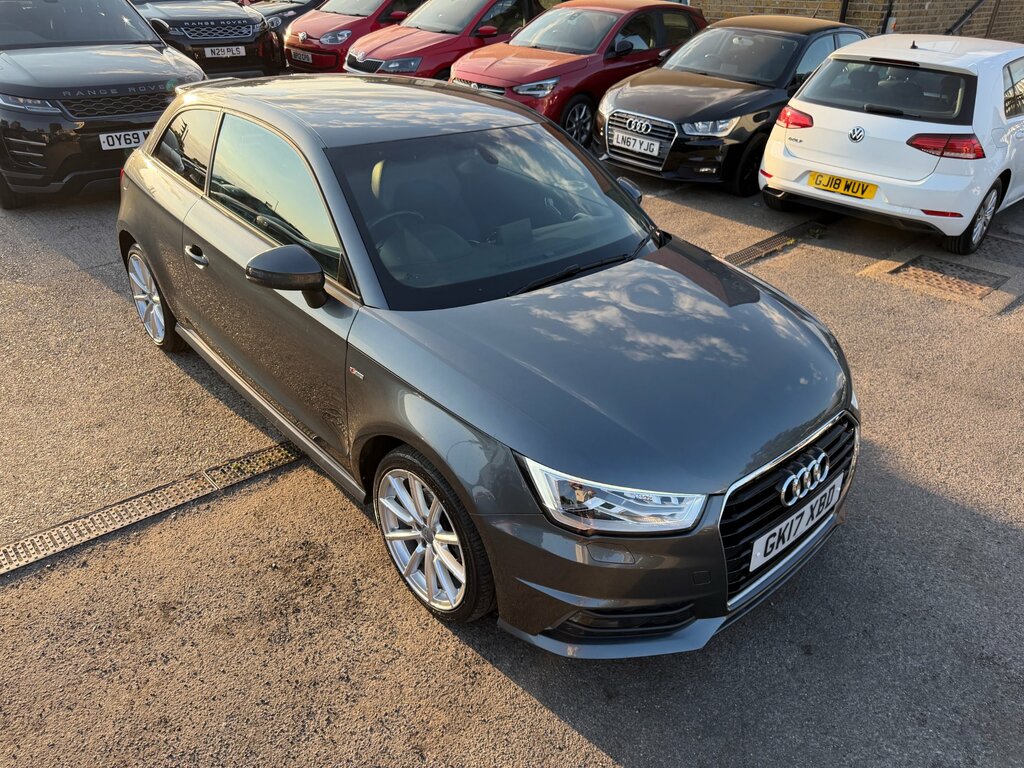 Audi A1 1.4 Tfsi S Line Hatchback Euro 6 Grey #3