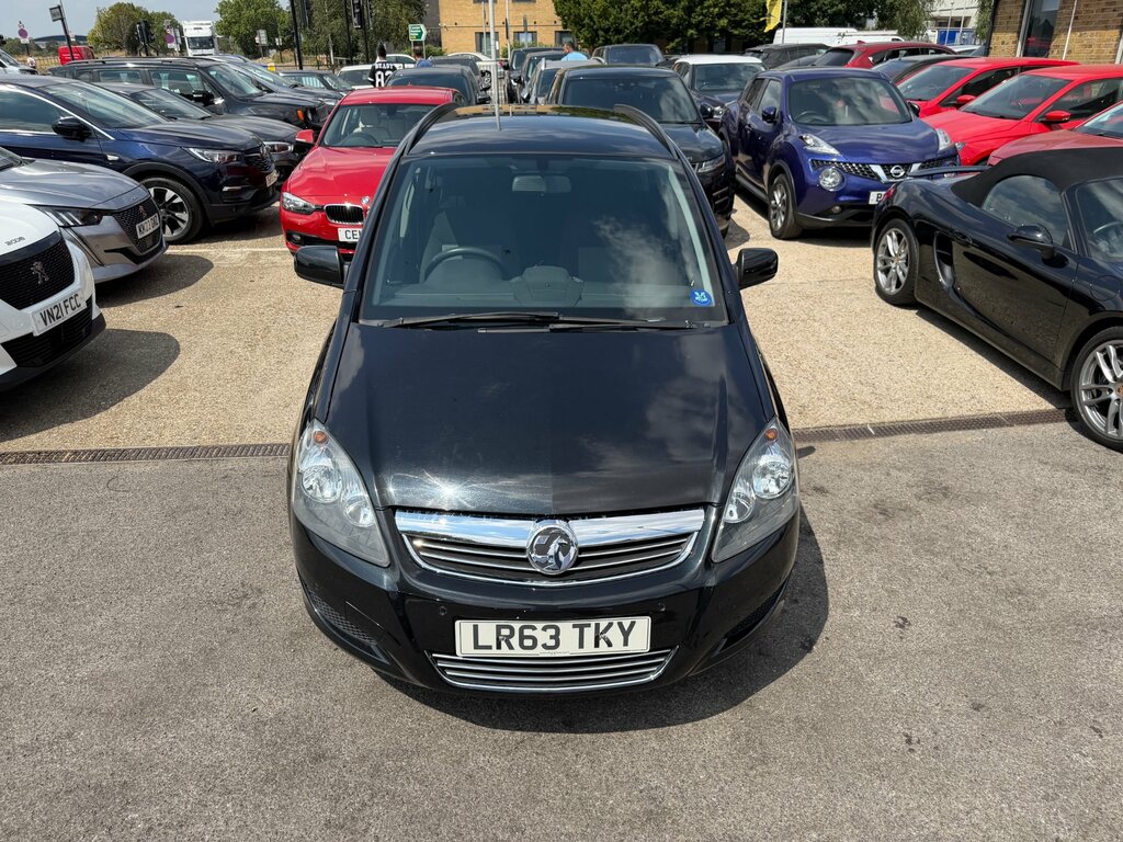 Vauxhall Zafira 1.6 16V Exclusiv Mpv Euro 5 115 Black #6