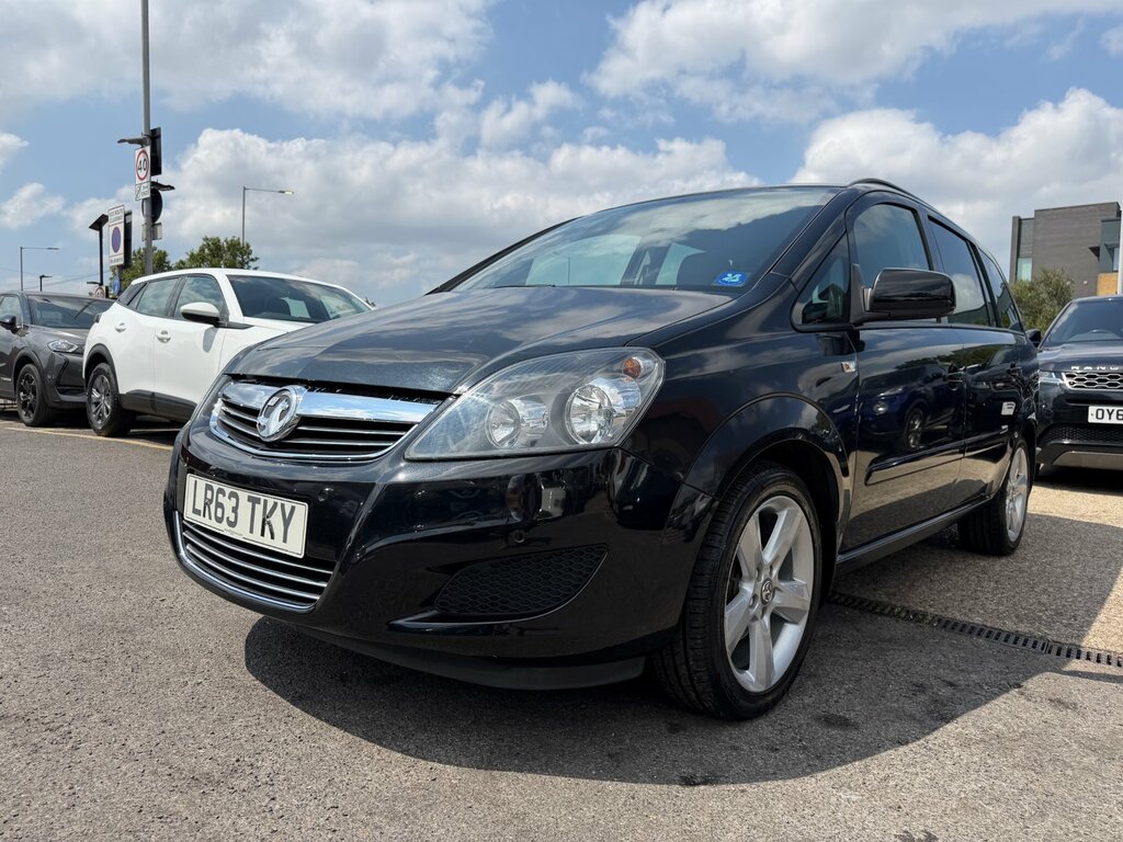 Vauxhall Zafira 1.6 16V Exclusiv Mpv Euro 5 115 Black #5