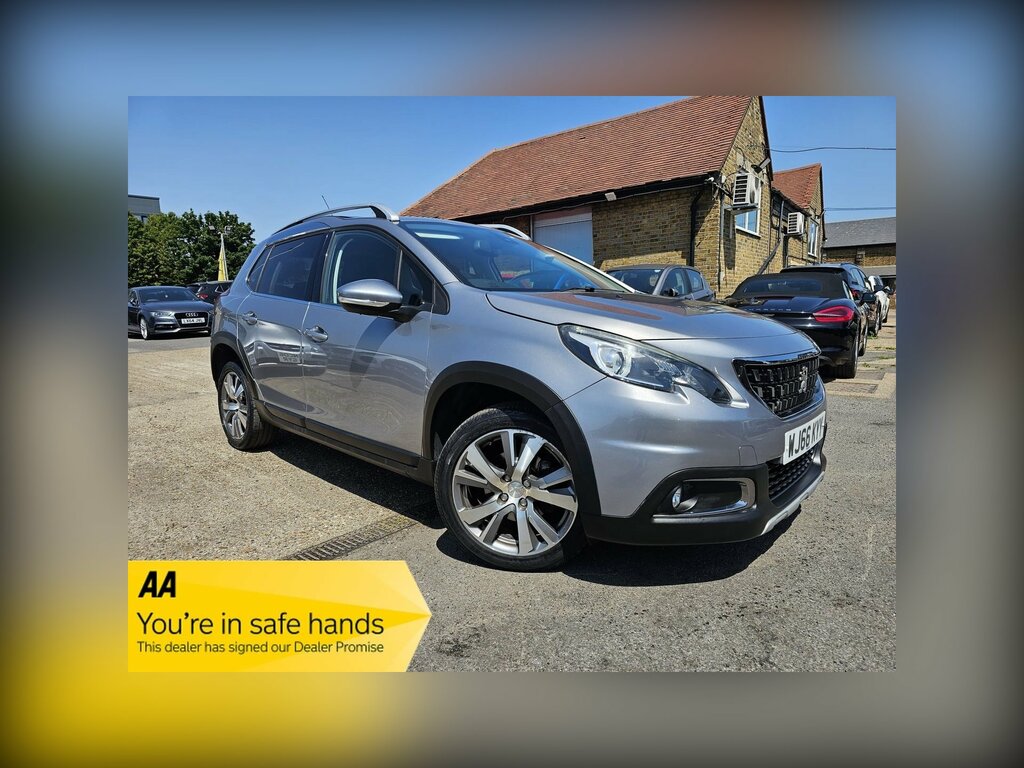 Peugeot 2008 1.2 Puretech Allure Suv Eat Euro 6 Ss Grey