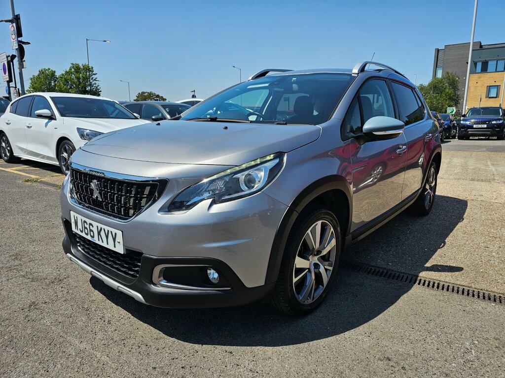 Peugeot 2008 1.2 Puretech Allure Suv Eat Euro 6 Ss Grey #5