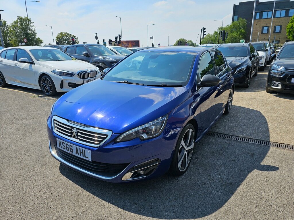 Peugeot 308 1.2 Puretech Gt Line Hatchback Eat Euro Blue #5