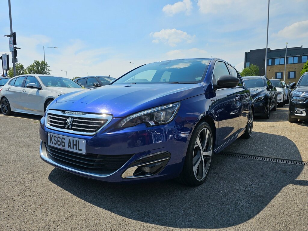 Peugeot 308 1.2 Puretech Gt Line Hatchback Eat Euro Blue #4