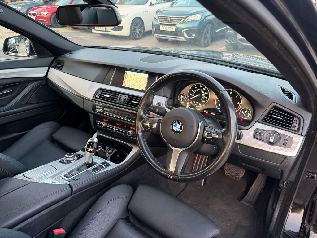 BMW 5 Series 2.0 520D White #21
