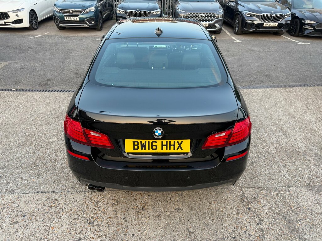 BMW 5 Series 2.0 520D White #9