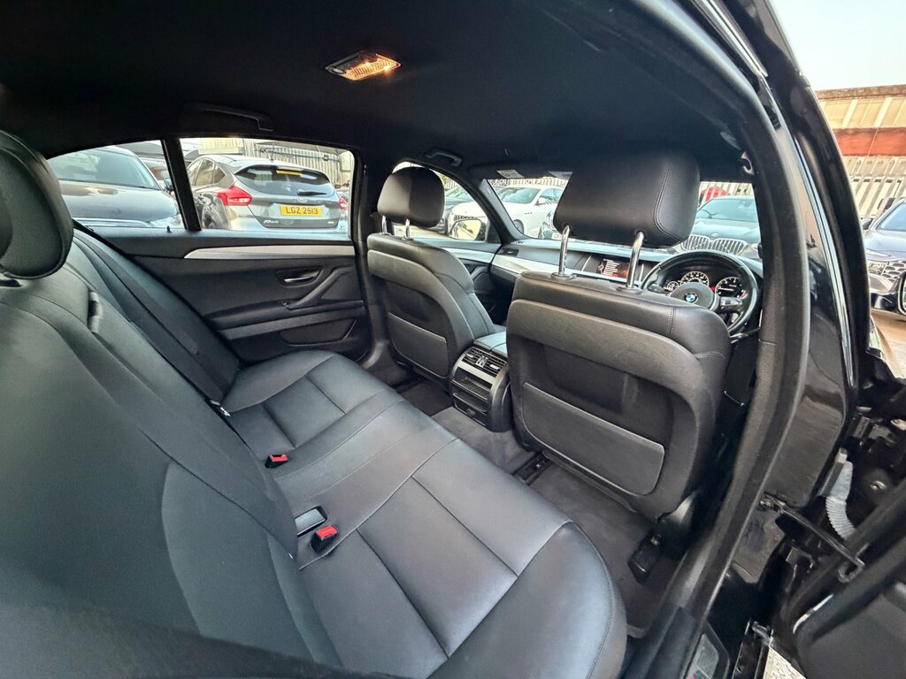 BMW 5 Series 2.0 520D White #44