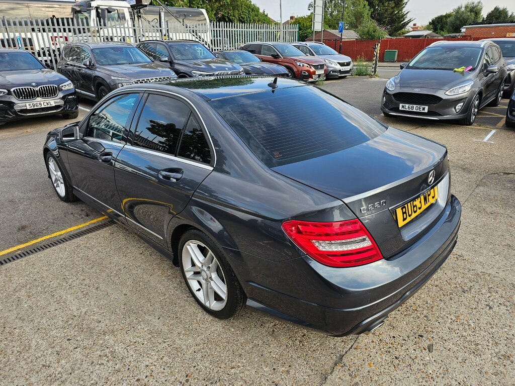 Mercedes-Benz C Class C180 Blueefficiency Executive Se Saloon Silver #8