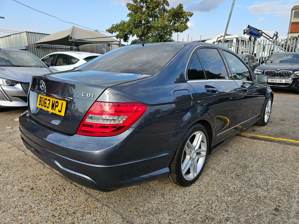 Mercedes-Benz C Class C180 Blueefficiency Executive Se Saloon Silver #14