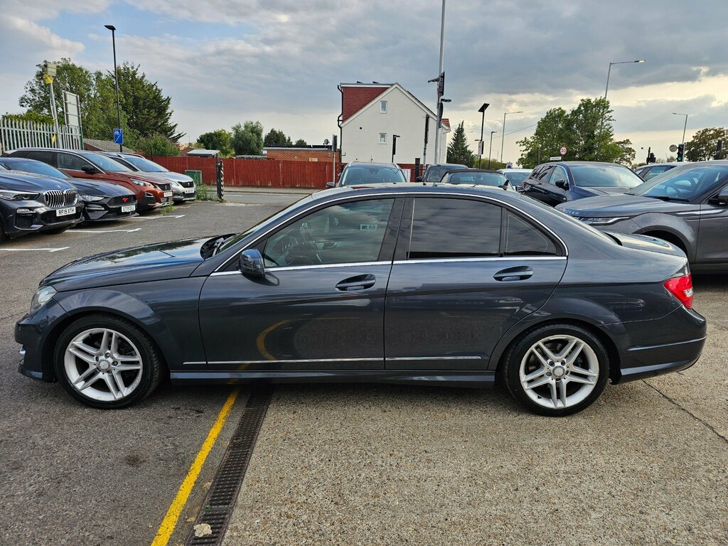 Mercedes-Benz C Class 2.1 C220 Cdi Amg Sport Saloon G-tronic Grey #6