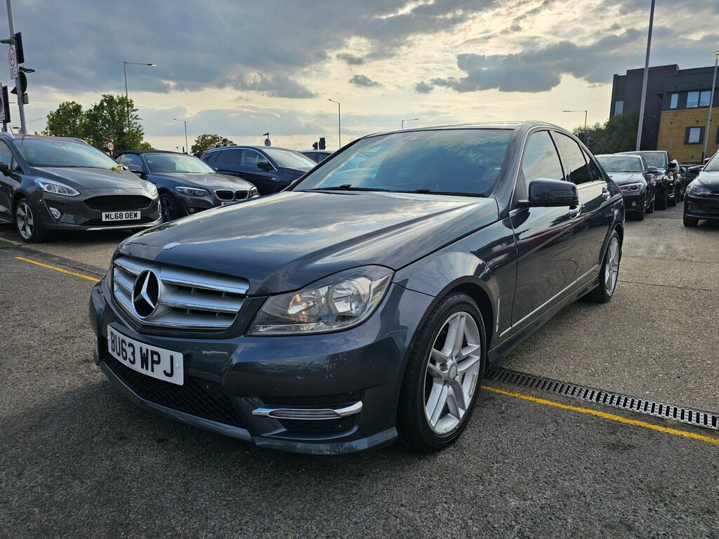 Mercedes-Benz C Class 2.1 C220 Cdi Amg Sport Saloon G-tronic Grey #4