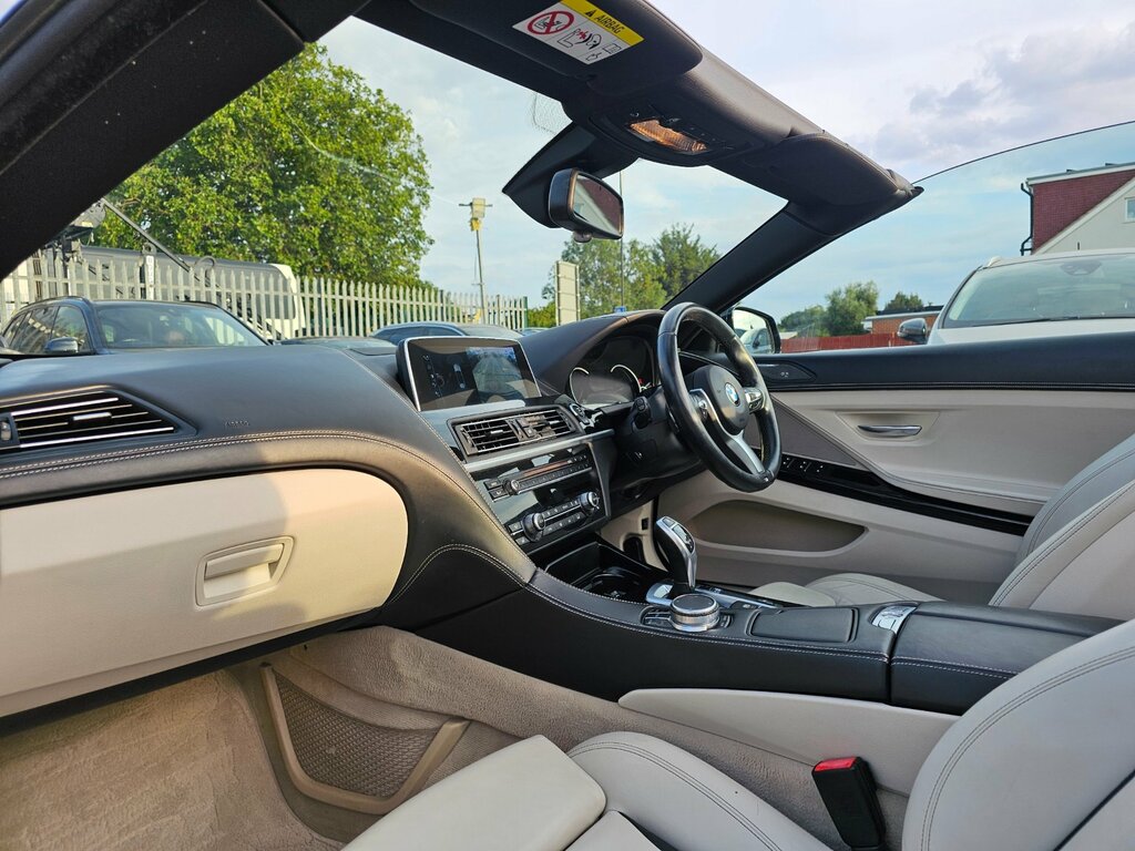 BMW 6 Series Gran Coupe 3.0 640D White #21