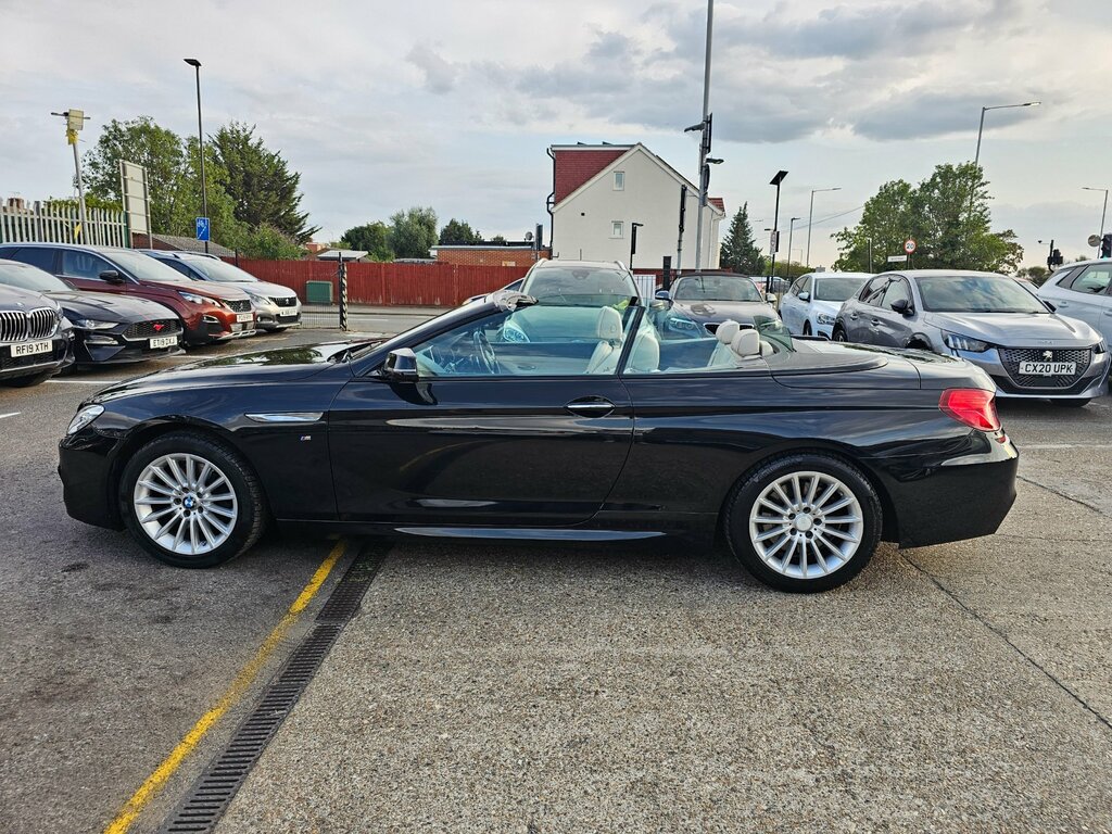 BMW 6 Series 3.0 640D M Sport Convertible Euro Black #6
